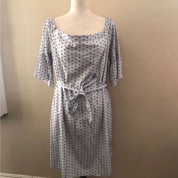 BananaRepublic off the shoulder polkadot dress, size medium  - Picture 10 of 10